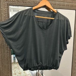 Lululemon hobo top with drawstring waist